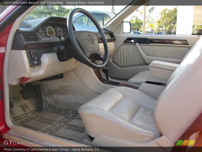 Imperial Red / Parchment 1994 Mercedes-Benz E 320 Convertible