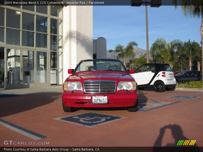 Imperial Red / Parchment 1994 Mercedes-Benz E 320 Convertible