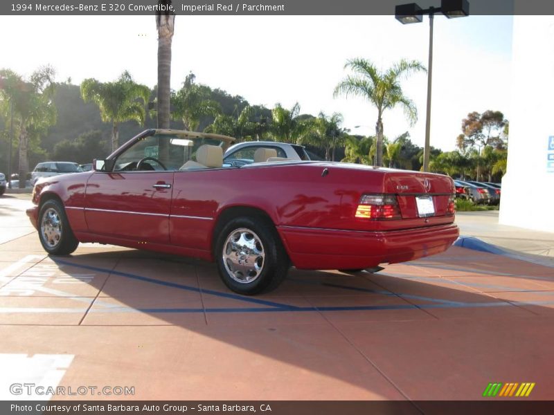 Imperial Red / Parchment 1994 Mercedes-Benz E 320 Convertible