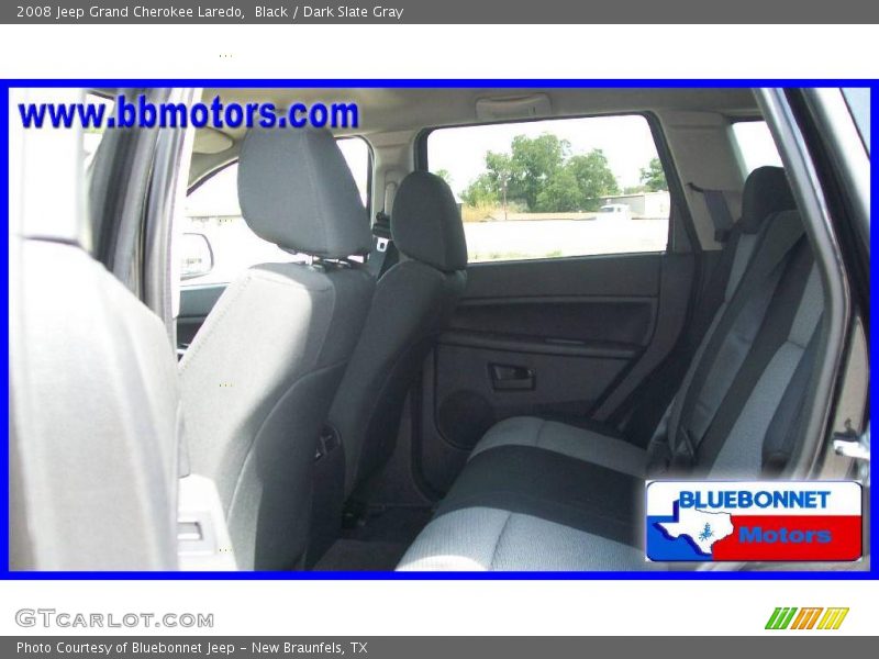 Black / Dark Slate Gray 2008 Jeep Grand Cherokee Laredo