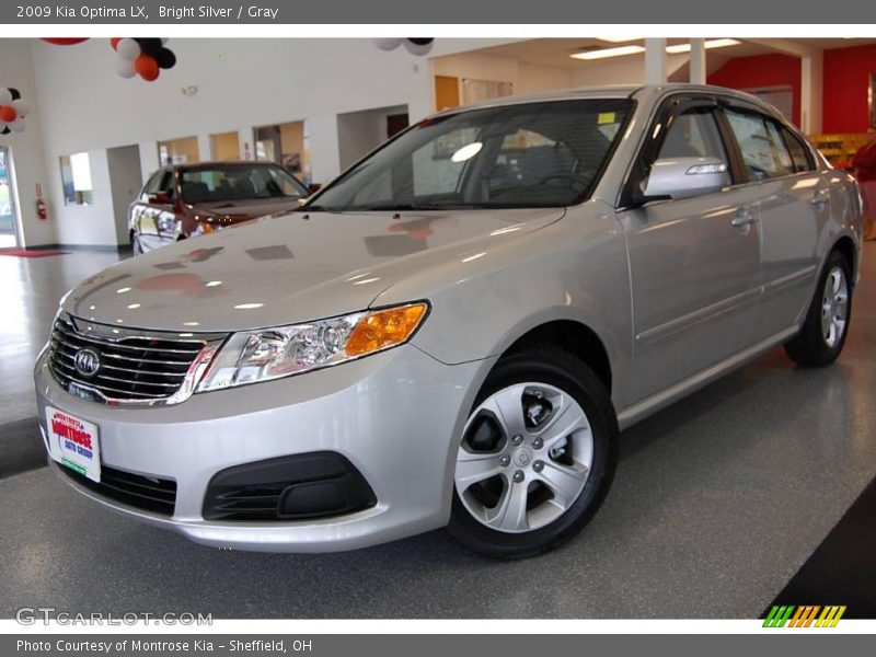 Bright Silver / Gray 2009 Kia Optima LX
