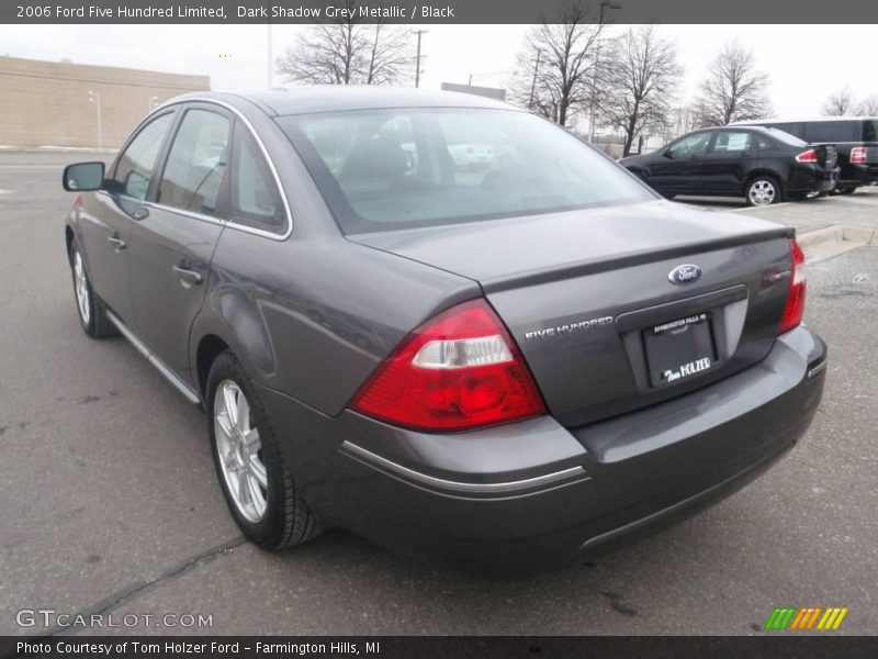 Dark Shadow Grey Metallic / Black 2006 Ford Five Hundred Limited