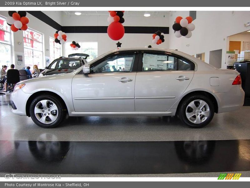 Bright Silver / Gray 2009 Kia Optima LX