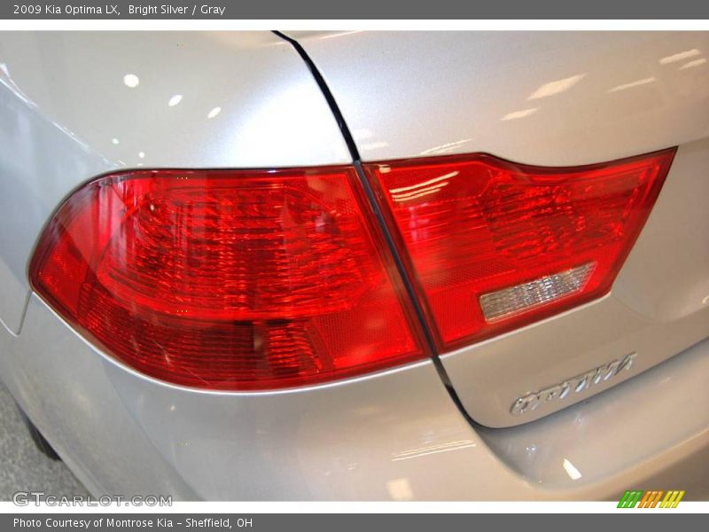 Bright Silver / Gray 2009 Kia Optima LX