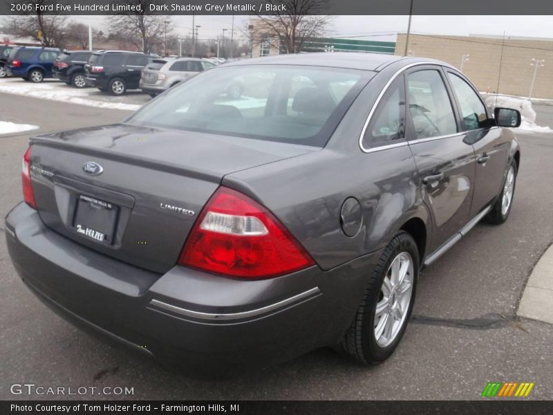 Dark Shadow Grey Metallic / Black 2006 Ford Five Hundred Limited
