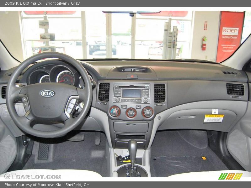 Bright Silver / Gray 2009 Kia Optima LX