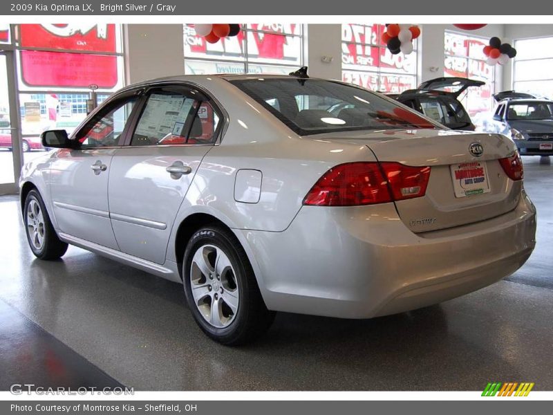 Bright Silver / Gray 2009 Kia Optima LX