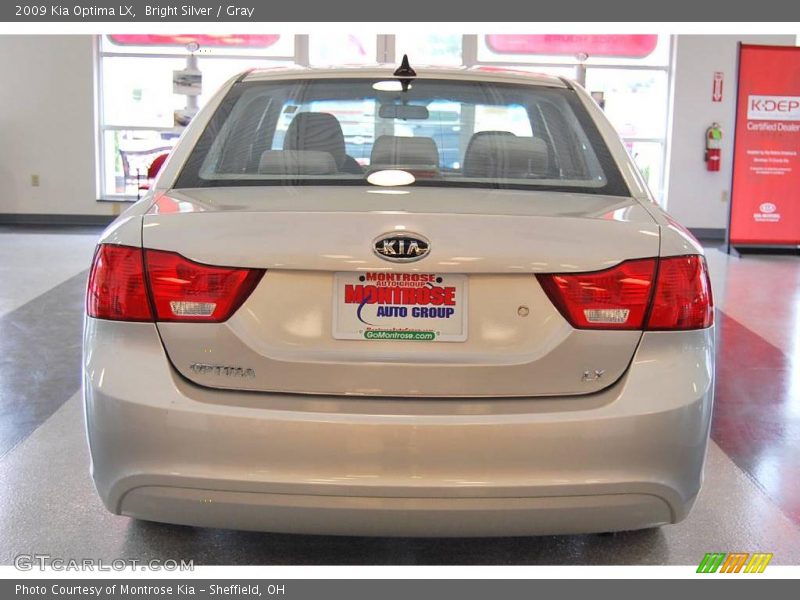 Bright Silver / Gray 2009 Kia Optima LX