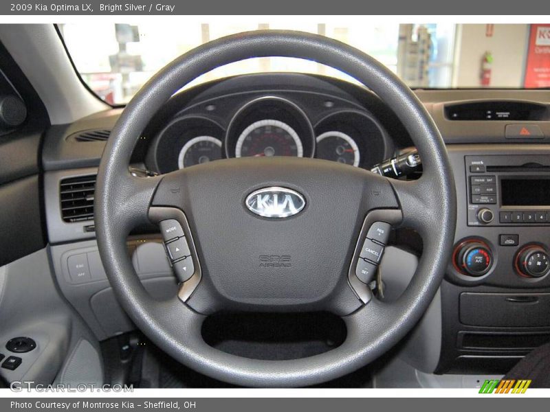 Bright Silver / Gray 2009 Kia Optima LX
