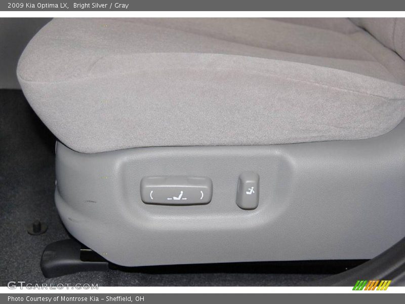 Bright Silver / Gray 2009 Kia Optima LX