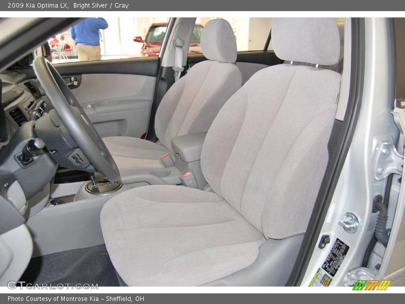 Bright Silver / Gray 2009 Kia Optima LX