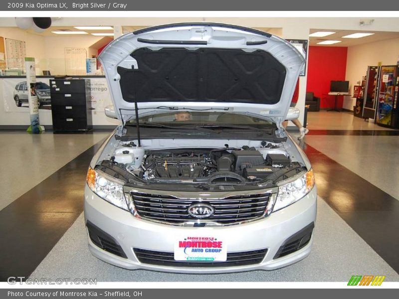 Bright Silver / Gray 2009 Kia Optima LX