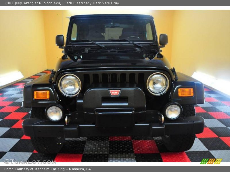 Black Clearcoat / Dark Slate Gray 2003 Jeep Wrangler Rubicon 4x4