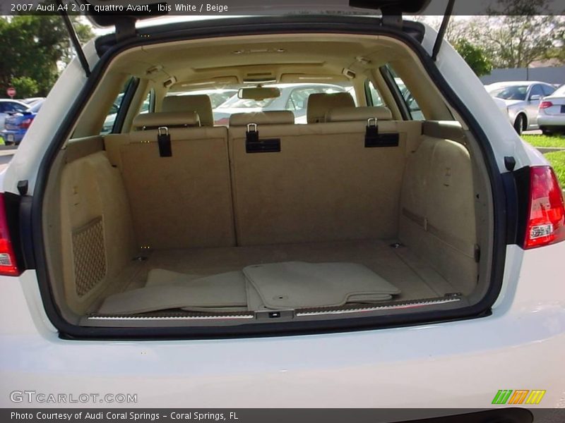 Ibis White / Beige 2007 Audi A4 2.0T quattro Avant