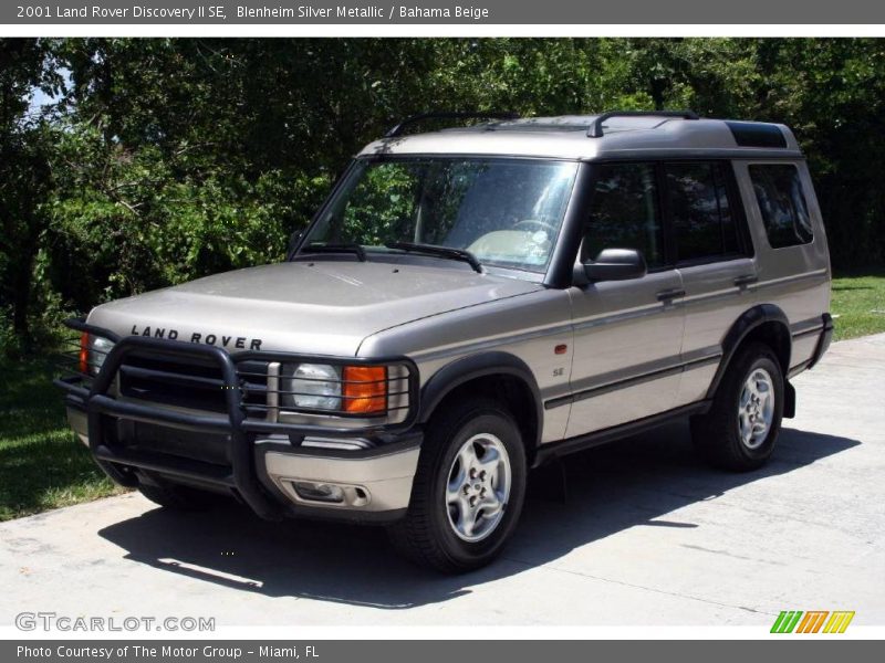 Blenheim Silver Metallic / Bahama Beige 2001 Land Rover Discovery II SE