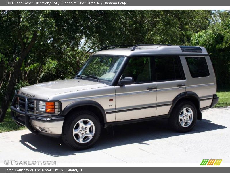 Blenheim Silver Metallic / Bahama Beige 2001 Land Rover Discovery II SE