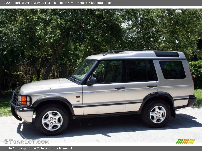 Blenheim Silver Metallic / Bahama Beige 2001 Land Rover Discovery II SE