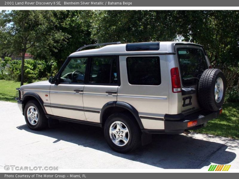 Blenheim Silver Metallic / Bahama Beige 2001 Land Rover Discovery II SE