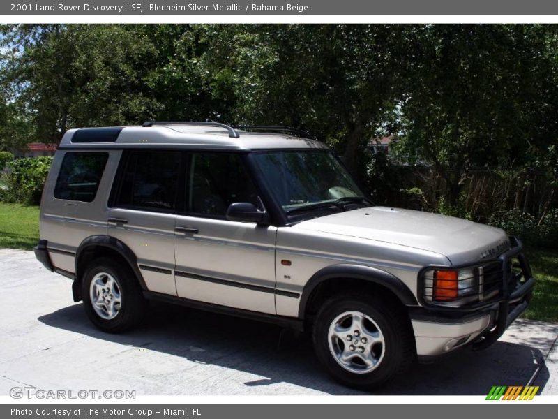 Blenheim Silver Metallic / Bahama Beige 2001 Land Rover Discovery II SE