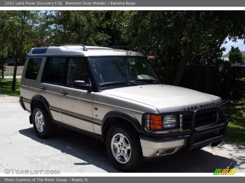 Blenheim Silver Metallic / Bahama Beige 2001 Land Rover Discovery II SE