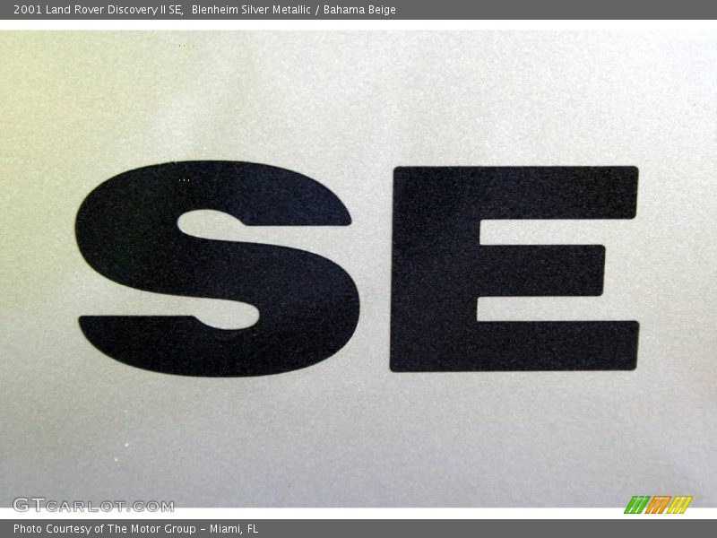 Blenheim Silver Metallic / Bahama Beige 2001 Land Rover Discovery II SE