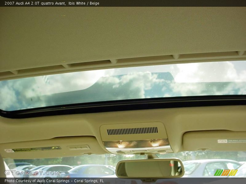 Ibis White / Beige 2007 Audi A4 2.0T quattro Avant