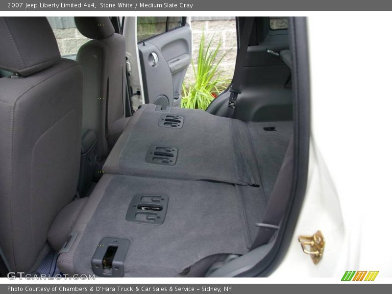 Stone White / Medium Slate Gray 2007 Jeep Liberty Limited 4x4