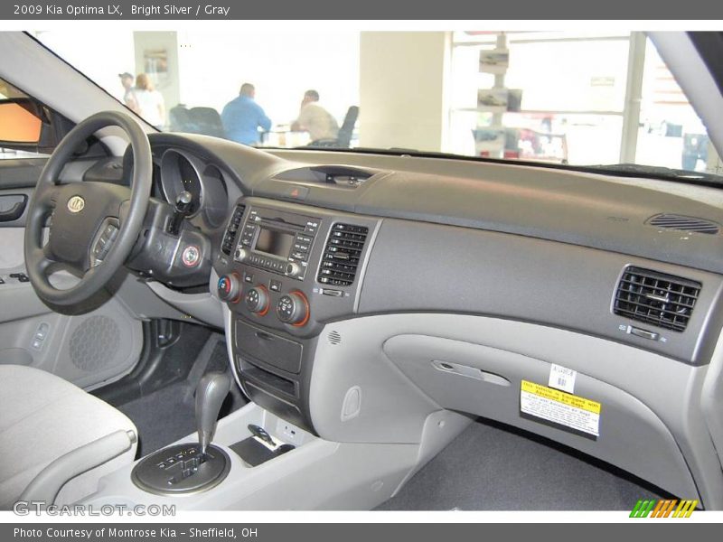 Bright Silver / Gray 2009 Kia Optima LX
