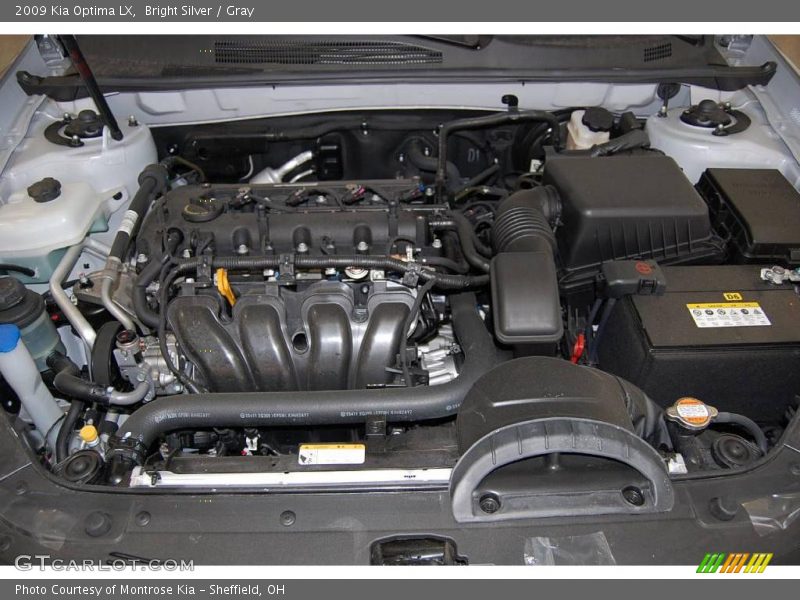 Bright Silver / Gray 2009 Kia Optima LX