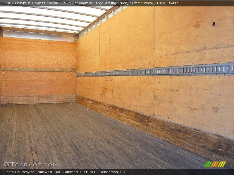Summit White / Dark Pewter 2007 Chevrolet C Series Kodiak C7500 Commercial Cargo Moving Truck
