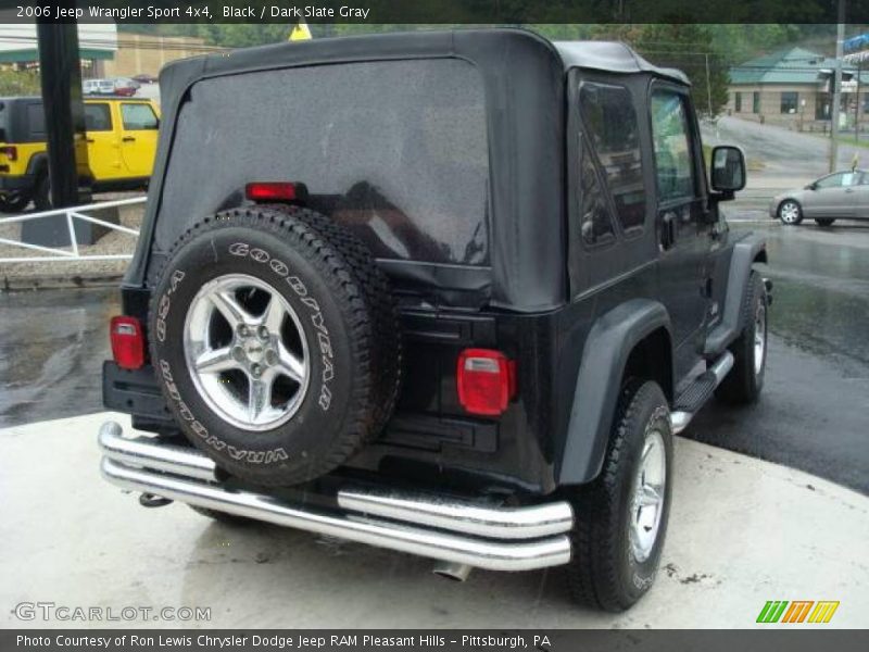 Black / Dark Slate Gray 2006 Jeep Wrangler Sport 4x4