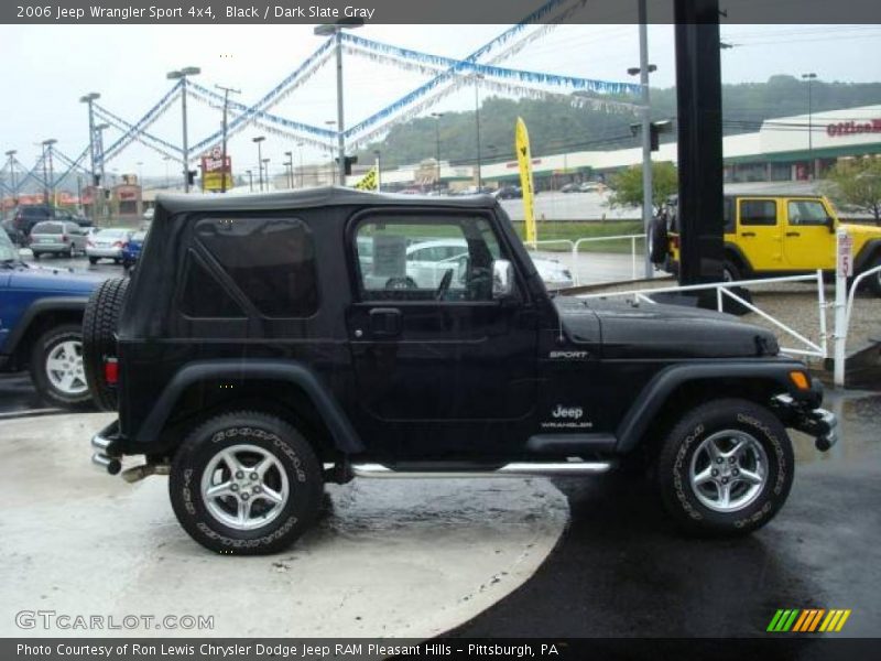 Black / Dark Slate Gray 2006 Jeep Wrangler Sport 4x4