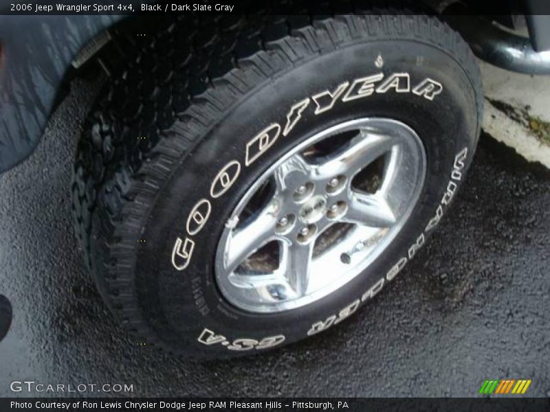 Black / Dark Slate Gray 2006 Jeep Wrangler Sport 4x4