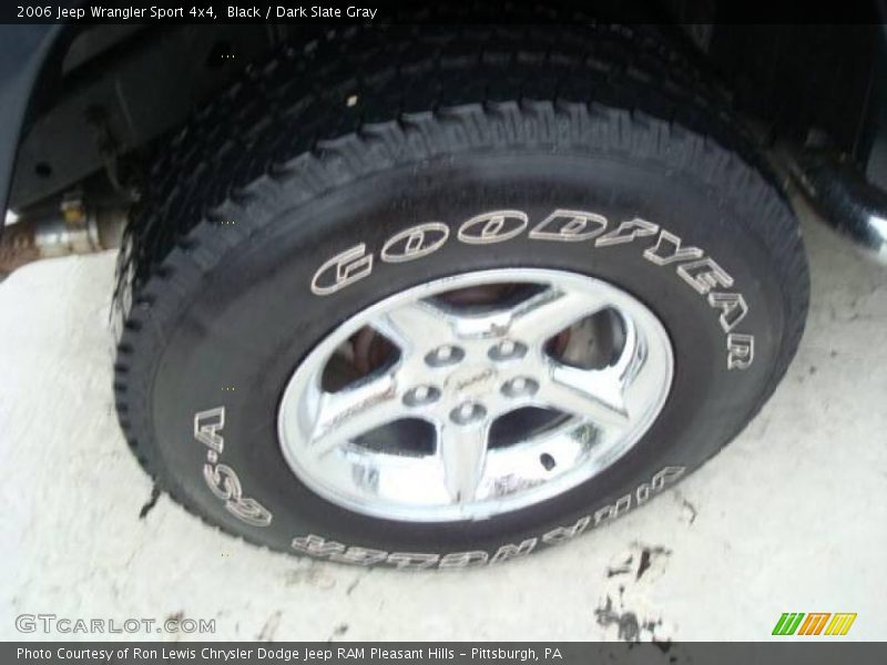 Black / Dark Slate Gray 2006 Jeep Wrangler Sport 4x4
