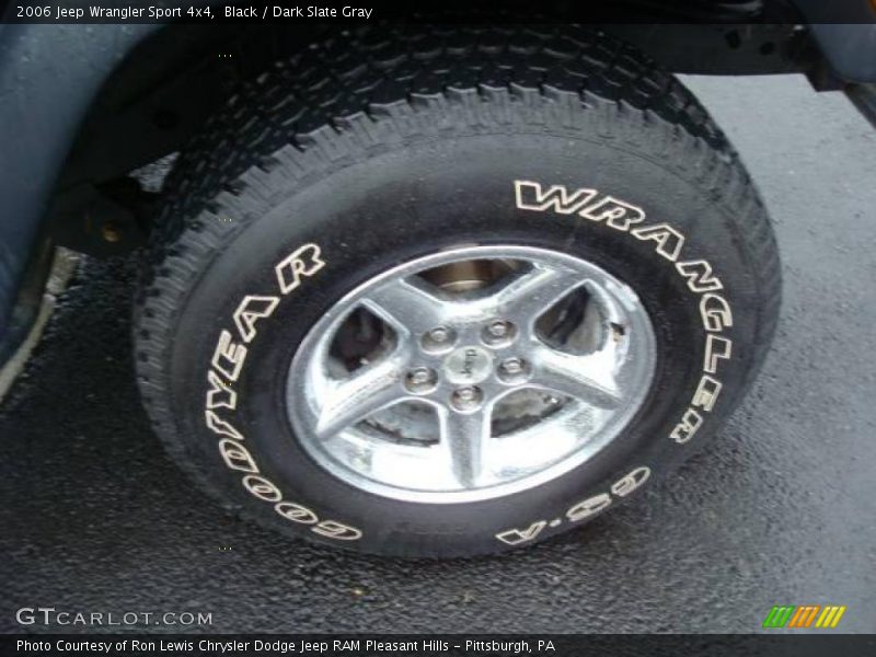Black / Dark Slate Gray 2006 Jeep Wrangler Sport 4x4