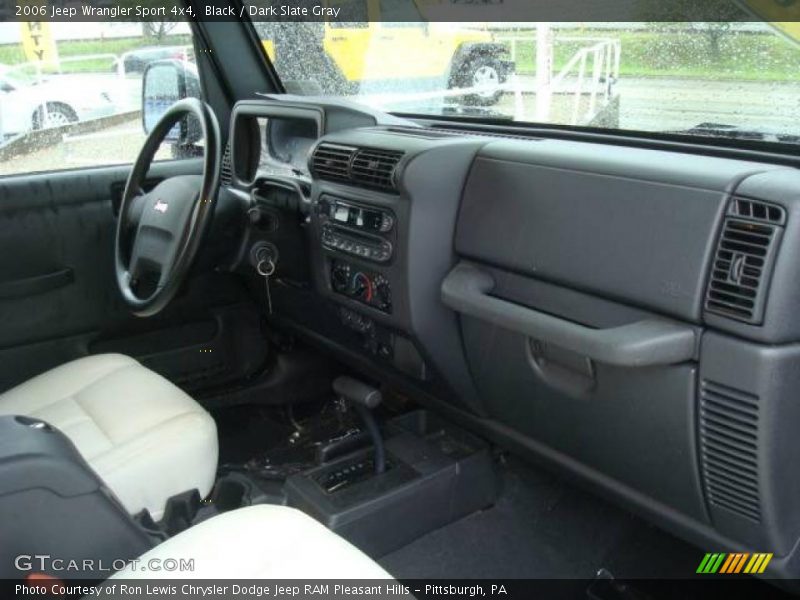 Black / Dark Slate Gray 2006 Jeep Wrangler Sport 4x4