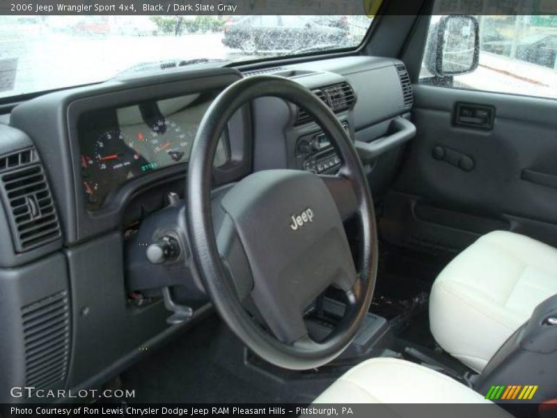Black / Dark Slate Gray 2006 Jeep Wrangler Sport 4x4