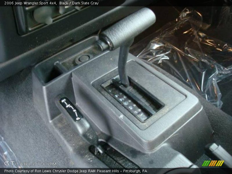 Black / Dark Slate Gray 2006 Jeep Wrangler Sport 4x4