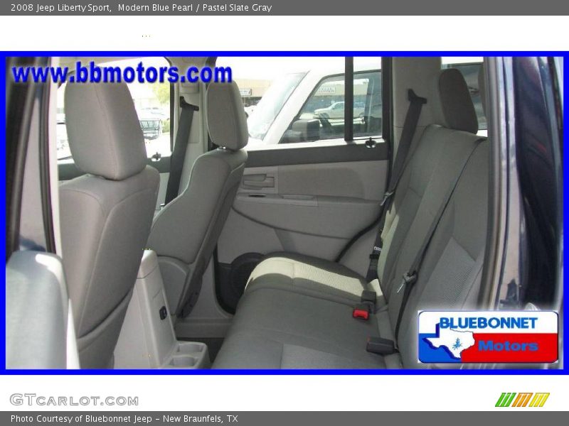 Modern Blue Pearl / Pastel Slate Gray 2008 Jeep Liberty Sport