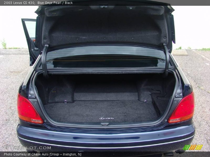 Blue Onyx Pearl / Black 2003 Lexus GS 430