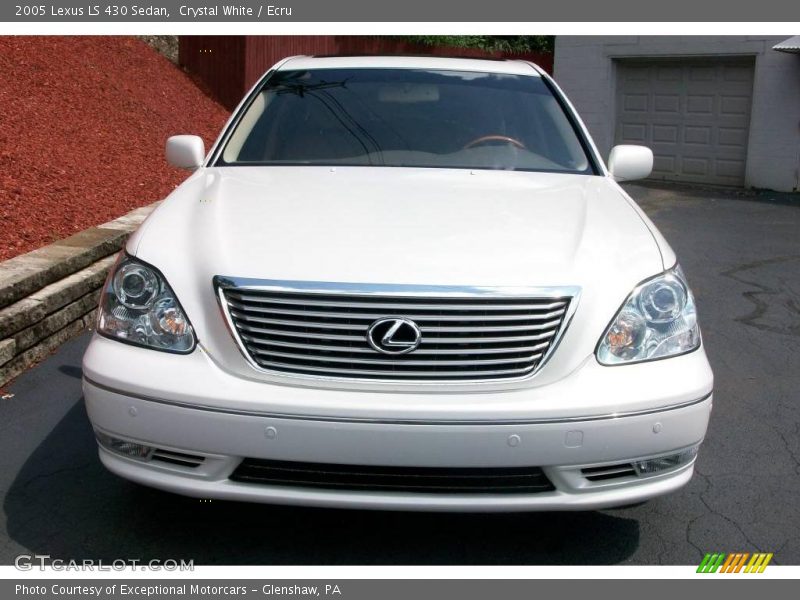 Crystal White / Ecru 2005 Lexus LS 430 Sedan