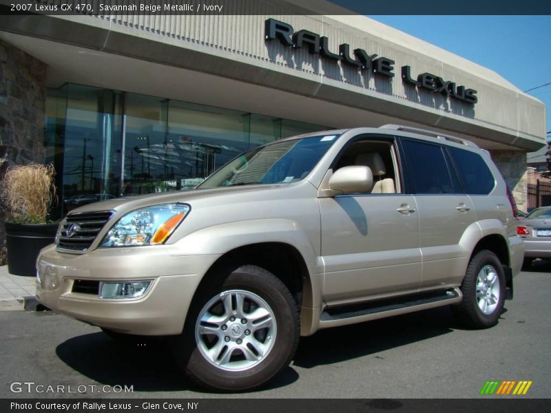 Savannah Beige Metallic / Ivory 2007 Lexus GX 470