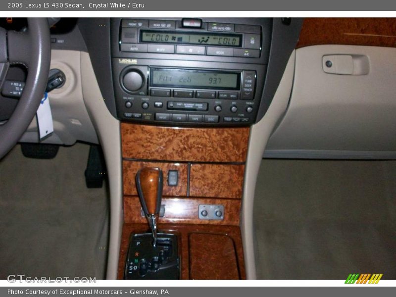 Crystal White / Ecru 2005 Lexus LS 430 Sedan