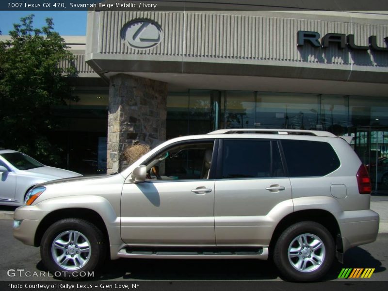 Savannah Beige Metallic / Ivory 2007 Lexus GX 470