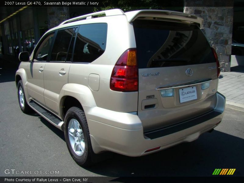 Savannah Beige Metallic / Ivory 2007 Lexus GX 470