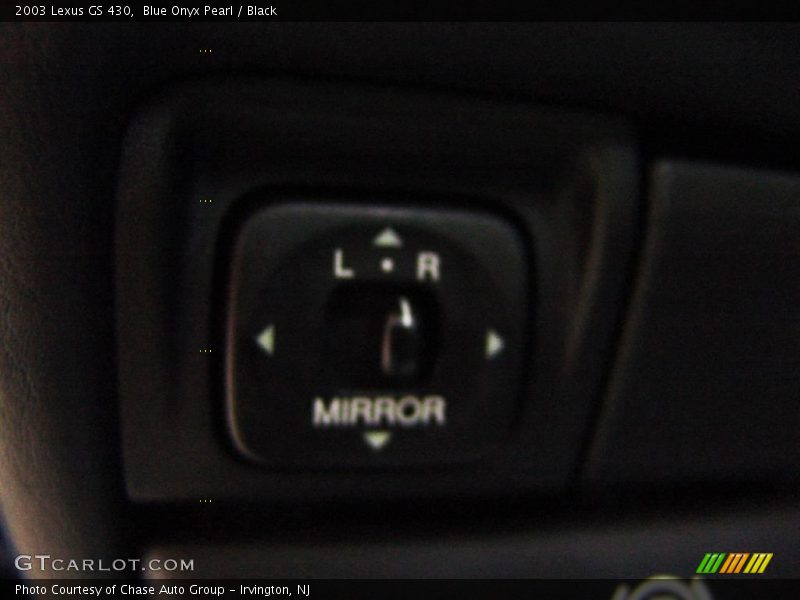 Blue Onyx Pearl / Black 2003 Lexus GS 430