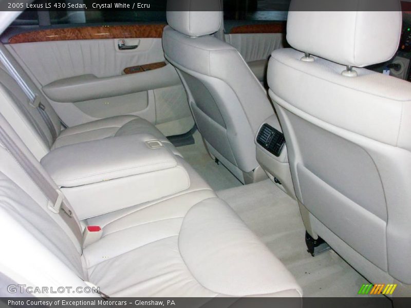 Crystal White / Ecru 2005 Lexus LS 430 Sedan