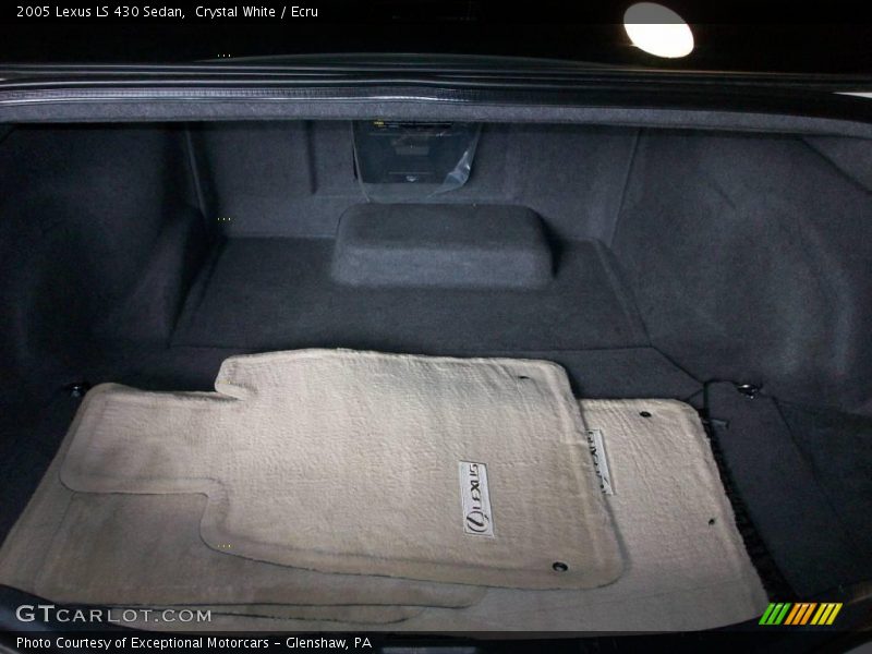 Crystal White / Ecru 2005 Lexus LS 430 Sedan