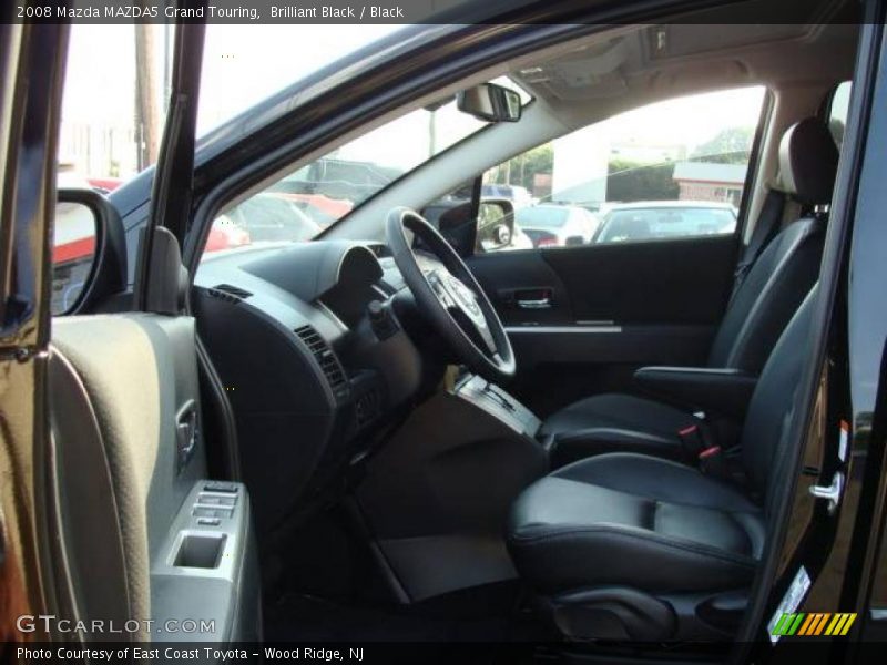 Brilliant Black / Black 2008 Mazda MAZDA5 Grand Touring