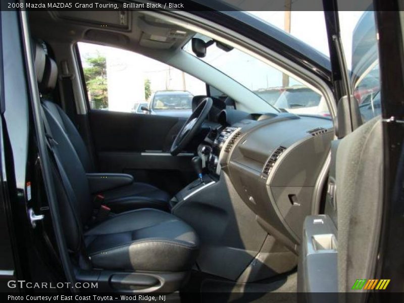 Brilliant Black / Black 2008 Mazda MAZDA5 Grand Touring